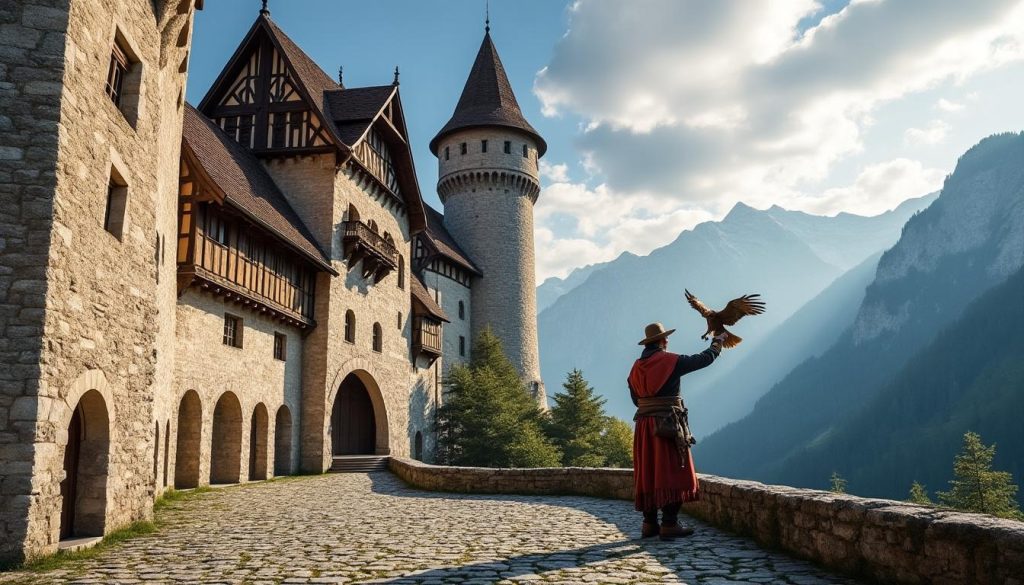 entdecken sie die faszinierende geschichte und beeindruckenden sehenswürdigkeiten der burg hohenwerfen, einer mittelalterlichen festung mit atemberaubendem ausblick und spannenden führungen.