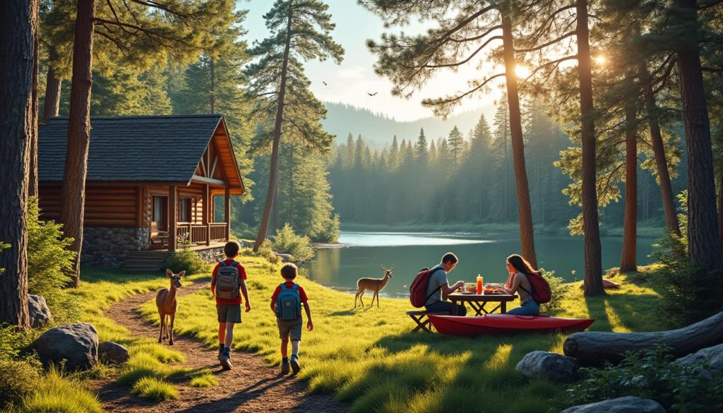 entdecken sie das davy crockett ranch: erleben sie natur, abenteuer und unvergessliche familienzeit in einer einzigartigen umgebung.