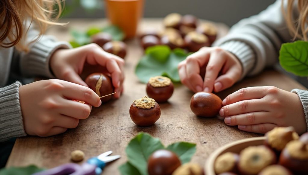 entdecken sie einfache und kreative bastelideen mit kastanien. schritt-für-schritt anleitungen für schöne diy-projekte, perfekt für die ganze familie.