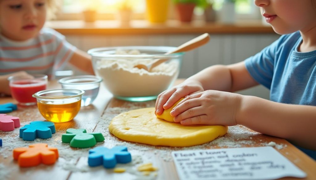 entdecken sie einfache rezepte, um knete selbst zu machen – ideal für kreative kinderspaß und spielerisches lernen zuhause.