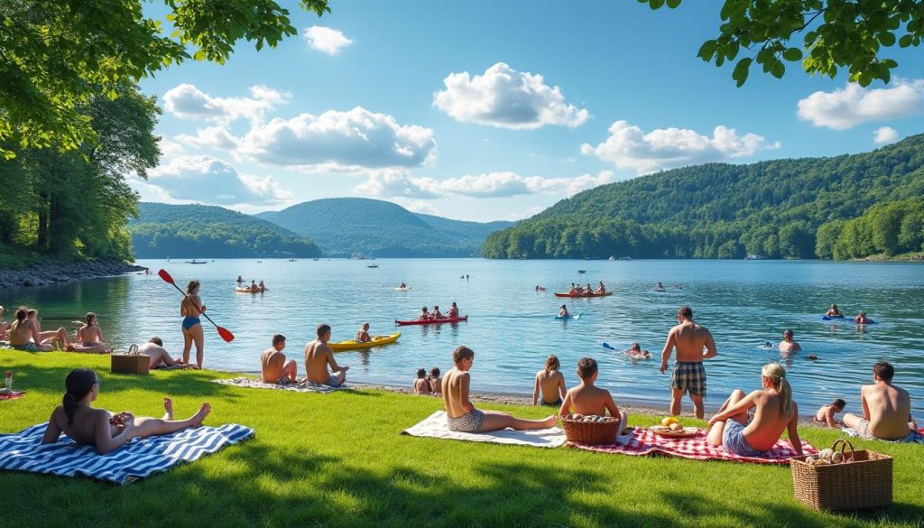 entdecken sie den kulkwitzer see: entspannung pur und vielfältige freizeitmöglichkeiten am wasser für familie, sport und naturgenuss.