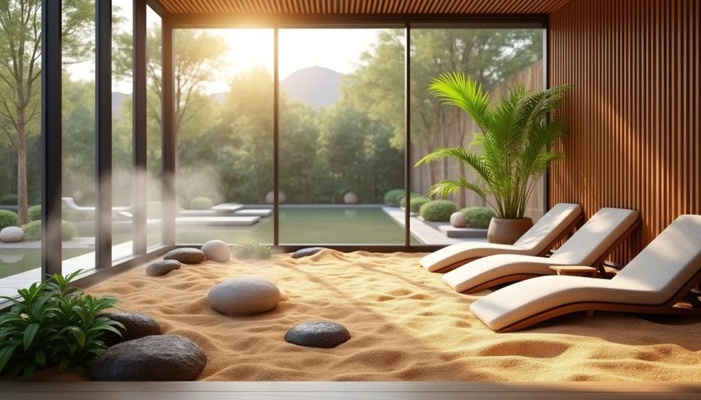 entdecken sie unser sandarium als entspannenden ort für wellness und erholung – genießen sie wohltuende ruhe und neue energie für körper und geist.