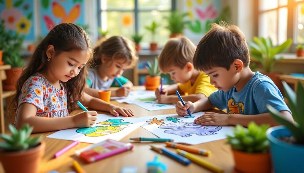 entdecken sie kreative ausmalbilder für kinder, die spaß machen und die entwicklung fördern. perfekt für spielerisches lernen und die stärkung feinmotorischer fähigkeiten.