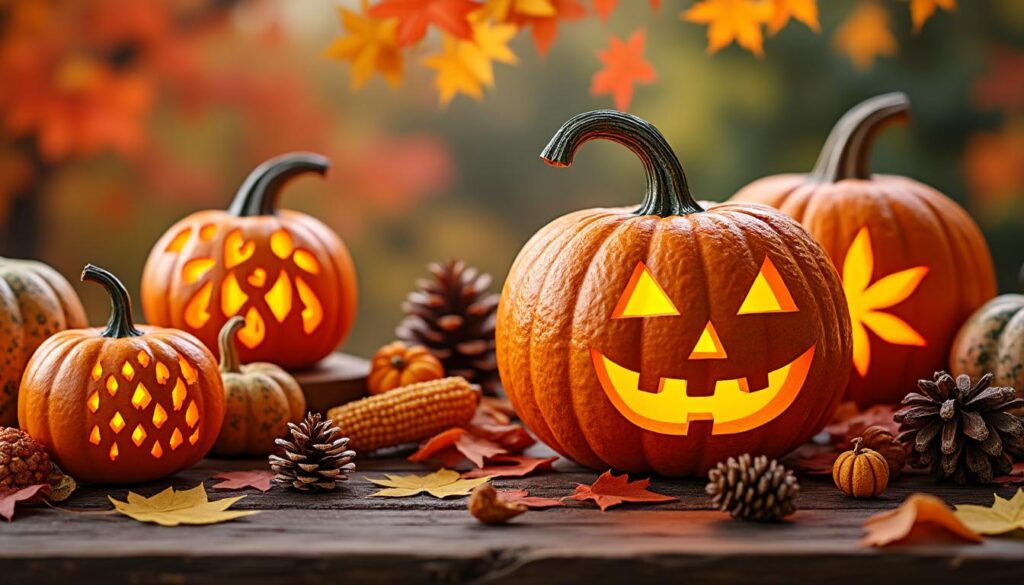 entdecken sie kreative ideen zum kürbis schnitzen für einzigartige herbstdekorationen. perfekt für herbstliche stimmung und halloween-designs!