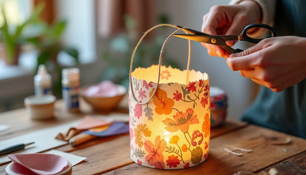 einfach erklärte anleitung zum laterne basteln – perfekt für kreative bastelprojekte mit kindern und bastelbegeisterten jeden alters.