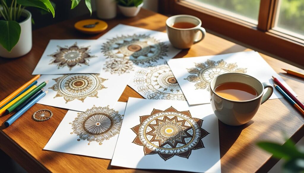 entdecken sie mandalas zum ausdrucken für kreative entspannung zu hause. perfekt zum ausmalen und abschalten, ideal für alle altersgruppen.