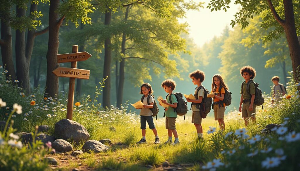 entdecken sie spannende ideen für abenteuerliche schnitzeljagd-spiele im freien, perfekt für kinder und erwachsene, die spaß und action in der natur suchen.